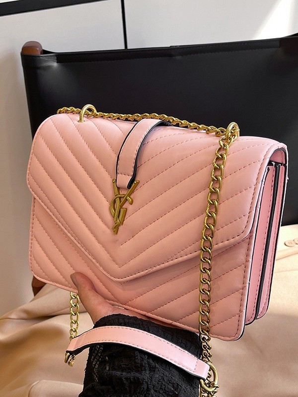 Bolso de moda de mujer 2025 nuevo bolso de estilo de cadena de bolso de cinturón bolso de hombro transfronterizo súper fuego bolso de solapa