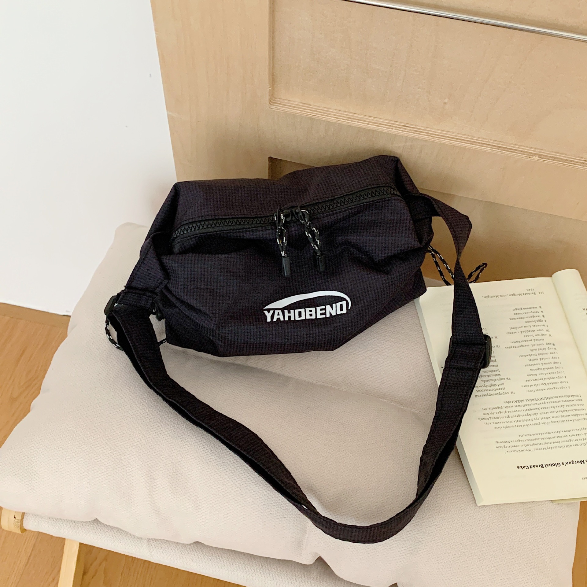 Bolsas infantiles transfronterizas coreanas letras extranjeras bolsas de hombro para hombres y mujeres bolsas de ocio deportivas de viaje ligeras bolsas de mochila