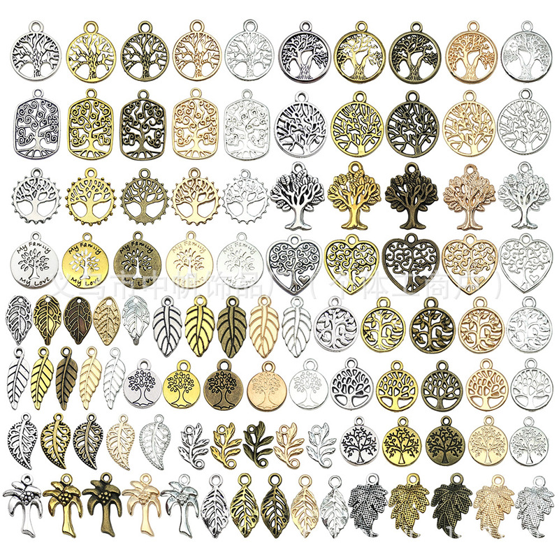 5 Color DIY Retro Alloy Hollow Tree of Life Small Pendant Keychain Pendant Necklace Bracelet Earrings Accessories 5 Color DIY Retro Alloy Hollow Tree of Life Small Pendant Keychain Pendant Necklace Bracelet Earrings Accessories