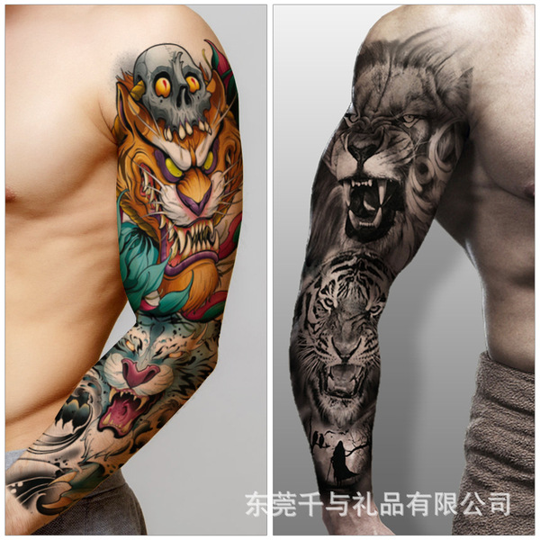 Waterproof tattoo stickers