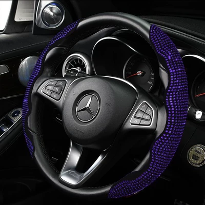 Steering wheel cover, All Seasons, Anti-Slip Buckle, Fashionable