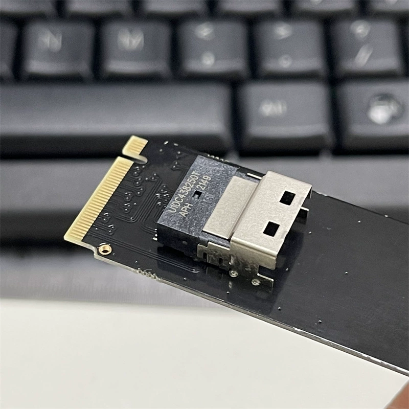 NVME M.2 NGFF интерфейс к Slimline SAS (SFF-8654) адаптер адаптер