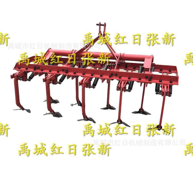 农用7齿弹簧中耕机 红日3ZT-1.4弹簧中耕机出口非洲 中耕除草机