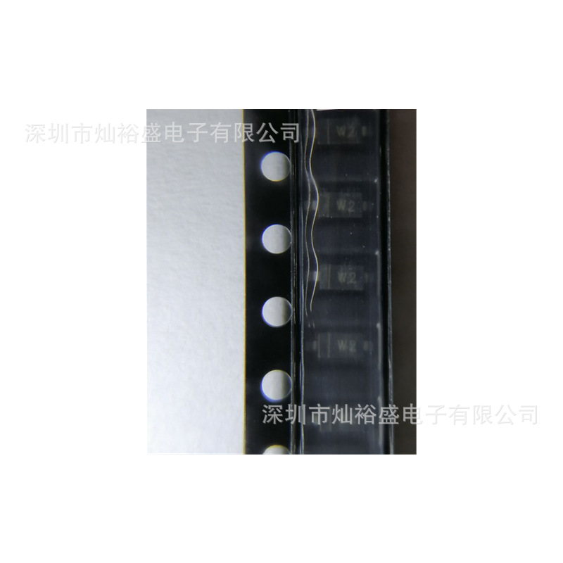 CANSUNY 现货 3V 丝印W2 二极管3V3 SOD123 丝印W3 稳压二极管