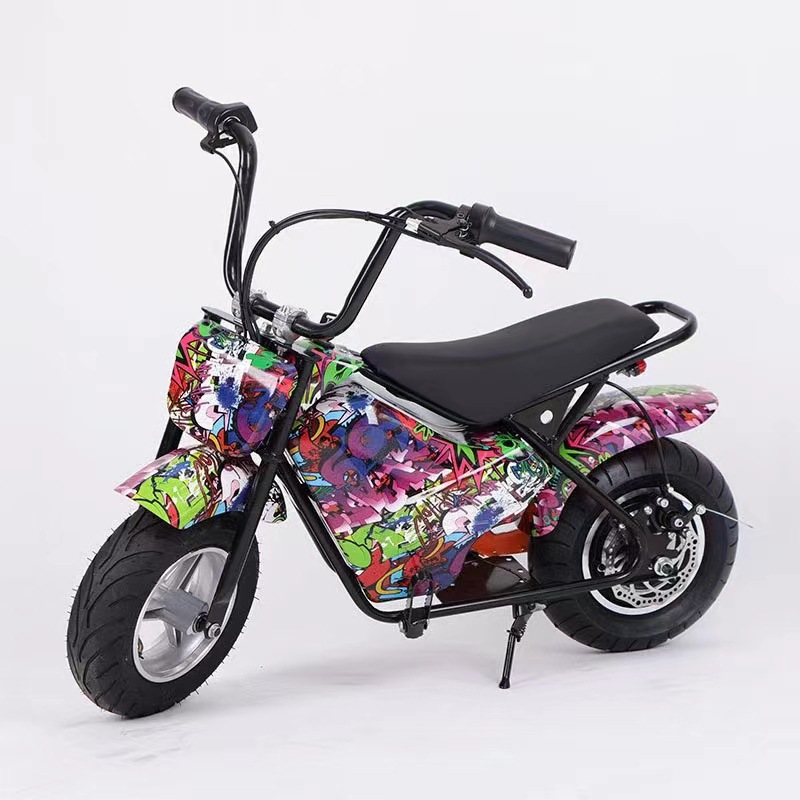 Cross-Border Children's Small Electric Motorcycle with Auxiliary Wheels, Little Mantis Two-Wheeled Motorcycle Toy Car, a Must-Have for Trendy Kids