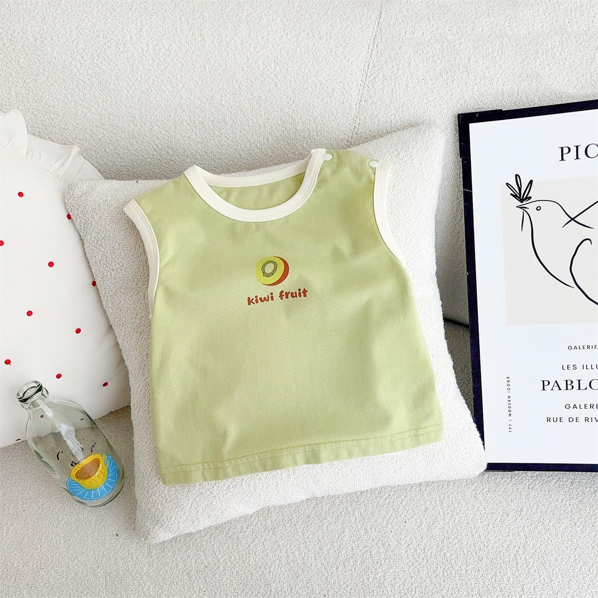 Youhe 2025 nuevo traje de mezclilla de baby baby traje de dos piezas de ropa de verano para recién nacidos coreanos con chaleco interior