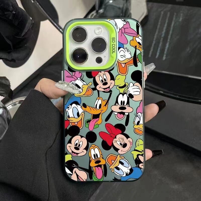 Mickey and His Family Avatar Is Suitable for Apple 17Promax Mobile Phone Case Iphone16 Anti-Fall 15/14Plus Cute Mickey and His Family Avatar Is Suitable for Apple 17Promax Mobile Phone Case Iphone16 Anti-Fall 15/14Plus Cute
