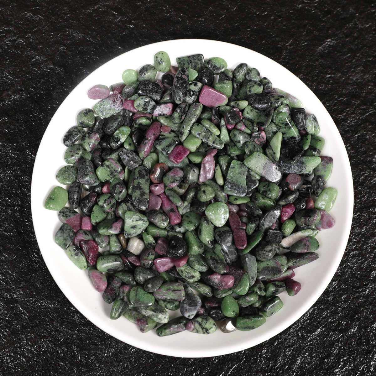 Red and green treasure / 3-5mm 100g