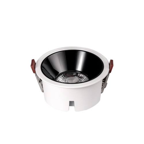 Deeply Embedded, Anti-Glare COB LED Spotlight for Home Use: Sleek, Minimalist Wall Washer with No Central Light Fixture