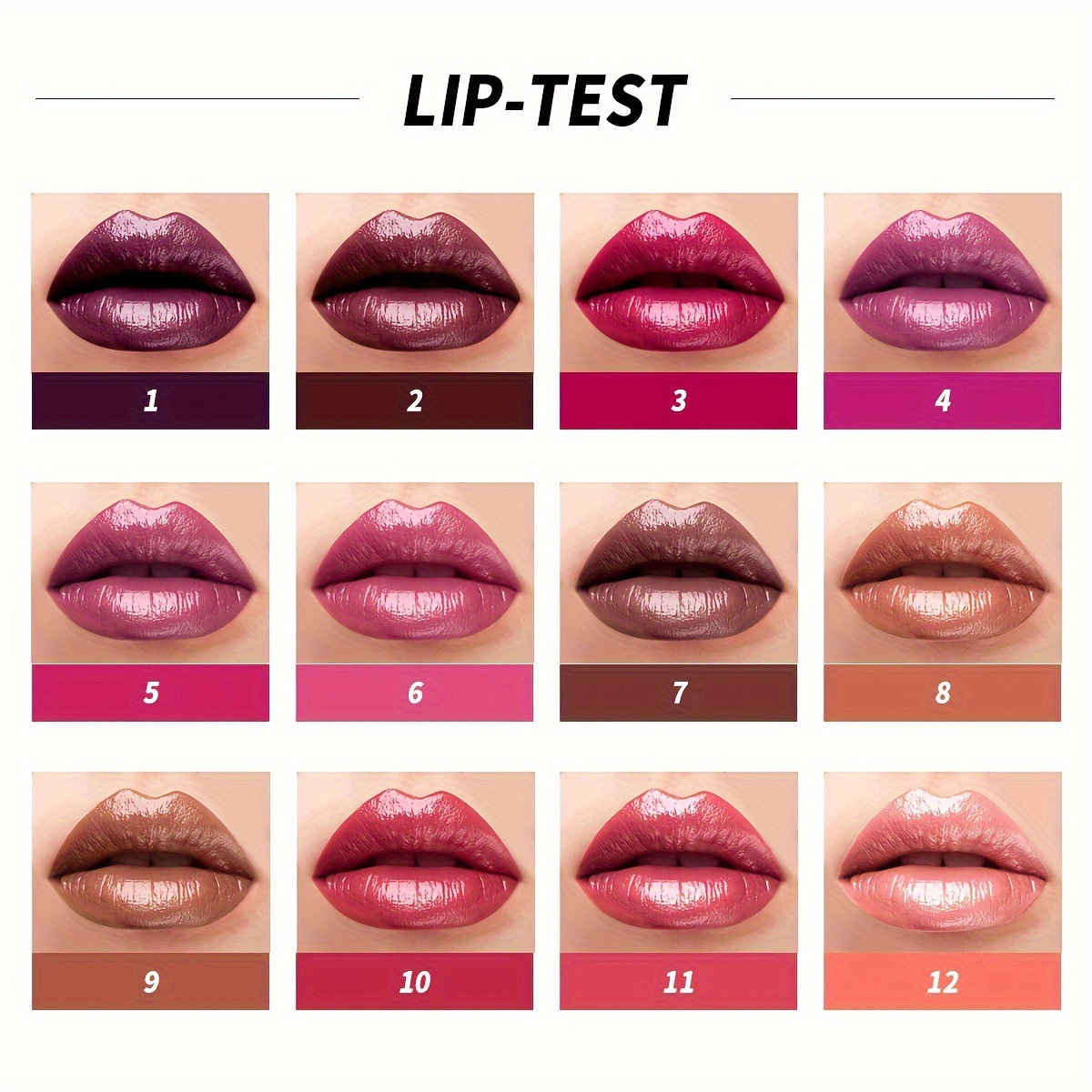 USHAS Europa y los Estados Unidos transfronterizos líquido esmalte labial esmalte labial esmalte labial esmalte labial LG2524A