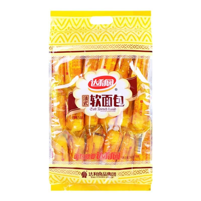 达利园法式软面包200g/360g奶香橙代餐美味手撕面包早餐糕点零食|undefined