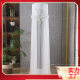 Round cabinet cover, round air conditioner cover, dust cover, lace embroidered white living room air conditioner curtain