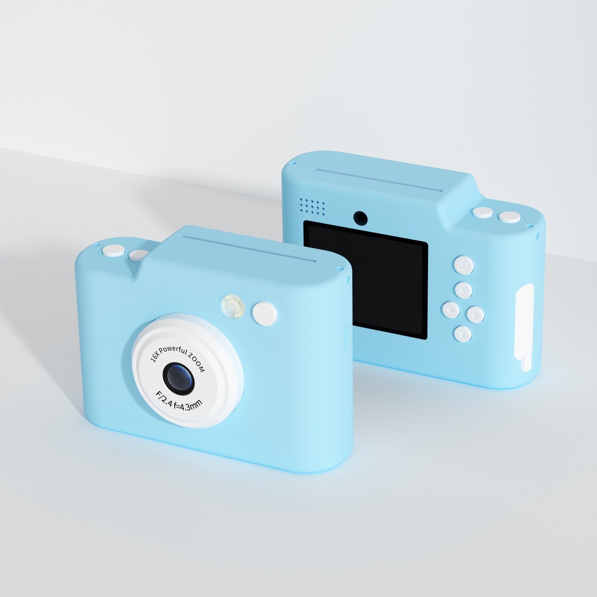 New Instant Camera Multifunctional Children's Camera Digital Photo Can Be Self-Portrait Printed Small Portable Portable Printing