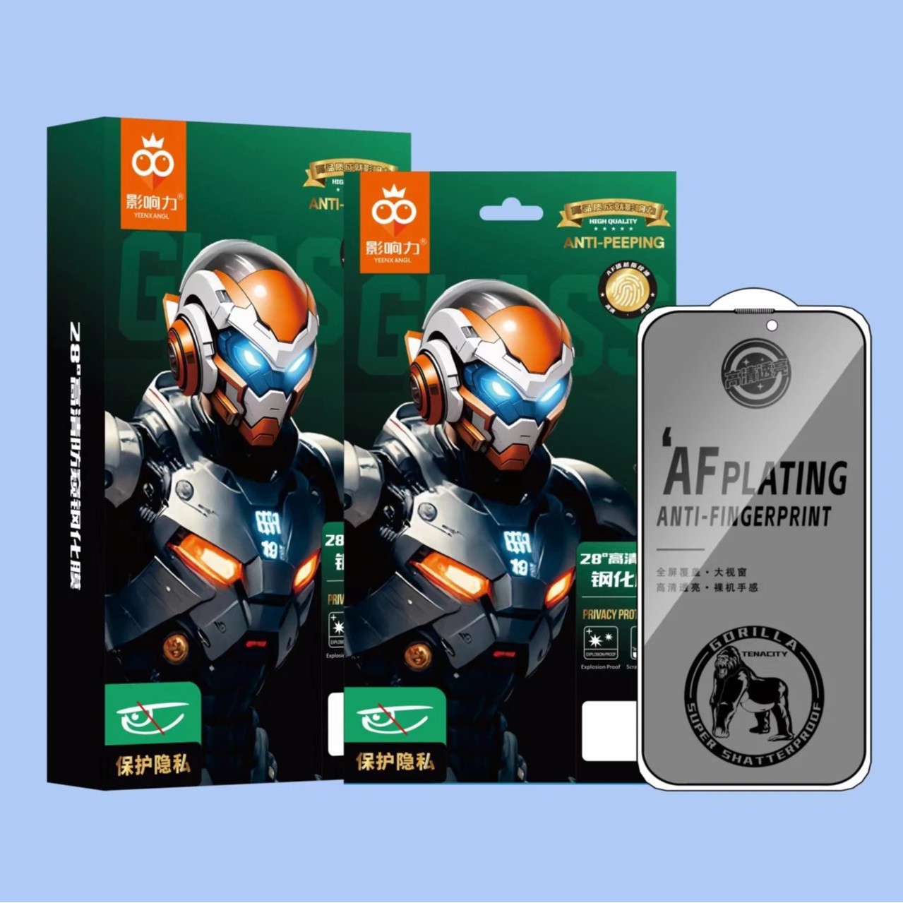 Influencer Privacy Tempered Glass Screen Protector 28 ° Privacy Protection Domestic Series Influential Anti-Peeping Magic Box Restock Applicable