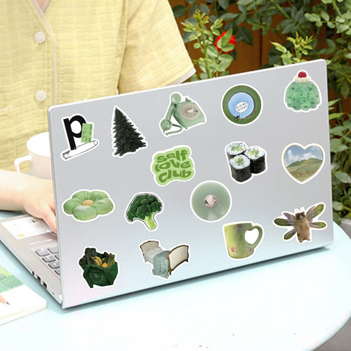 A variety of simple INS style literary cameras, toys, graffiti stickers, luggage, computers, mobile phones, waterproof decorative stickers