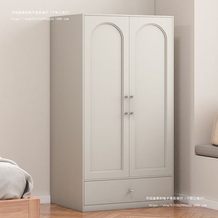 New Nordic Style Small Wardrobe Household Bedroom Small Apartment Available Cabinet Simple Balcony Storage Cabinet Steel