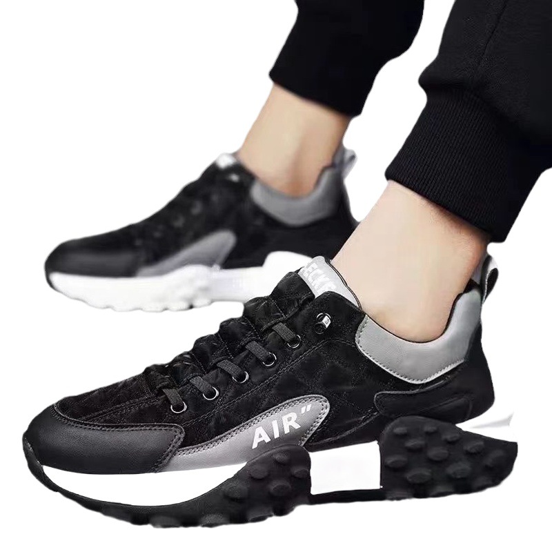 2024 zapatos de hombre de nuevo estilo transfronterizo zapatos de aumento de altura de suela gruesa de verano deportes corriendo Forrest Gump zapatos de moda zapatos casuales de hombre