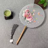 Double-sided Su embroidery - silk edge - peony powder