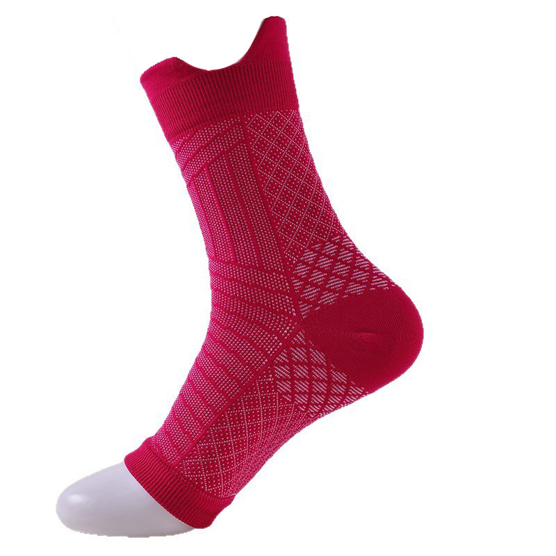 240N crossover sleeve calcetines de presión de tobillo de sarga de transporte de Amazon