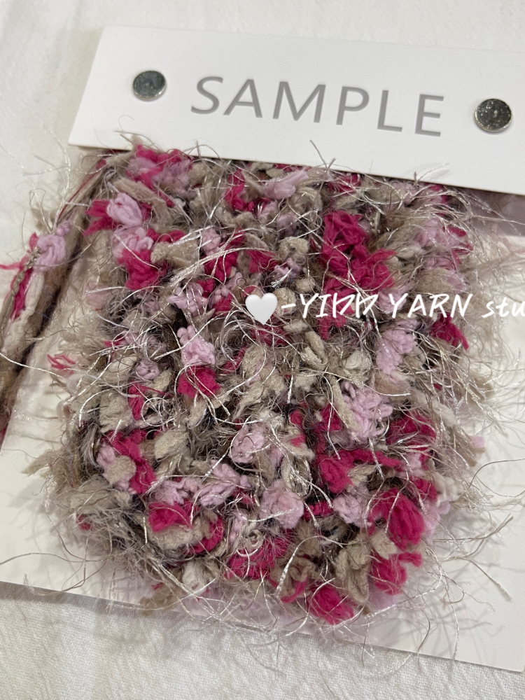 欧润RTS时尚批发新品 | diy手编特色手混线毛线团可编织发卡衣服