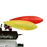 Пластиковая многофункциональная ложка, оптовые продажи, киви, с печатью вашего логотипа