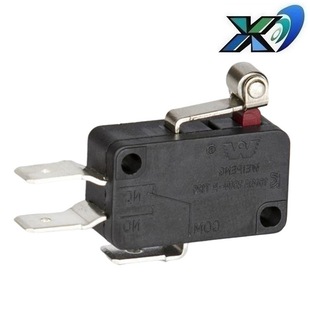 With Roller Crimping Micro Switch 10A Micro Power Switch Tripod with Wheels Press Reset Switch