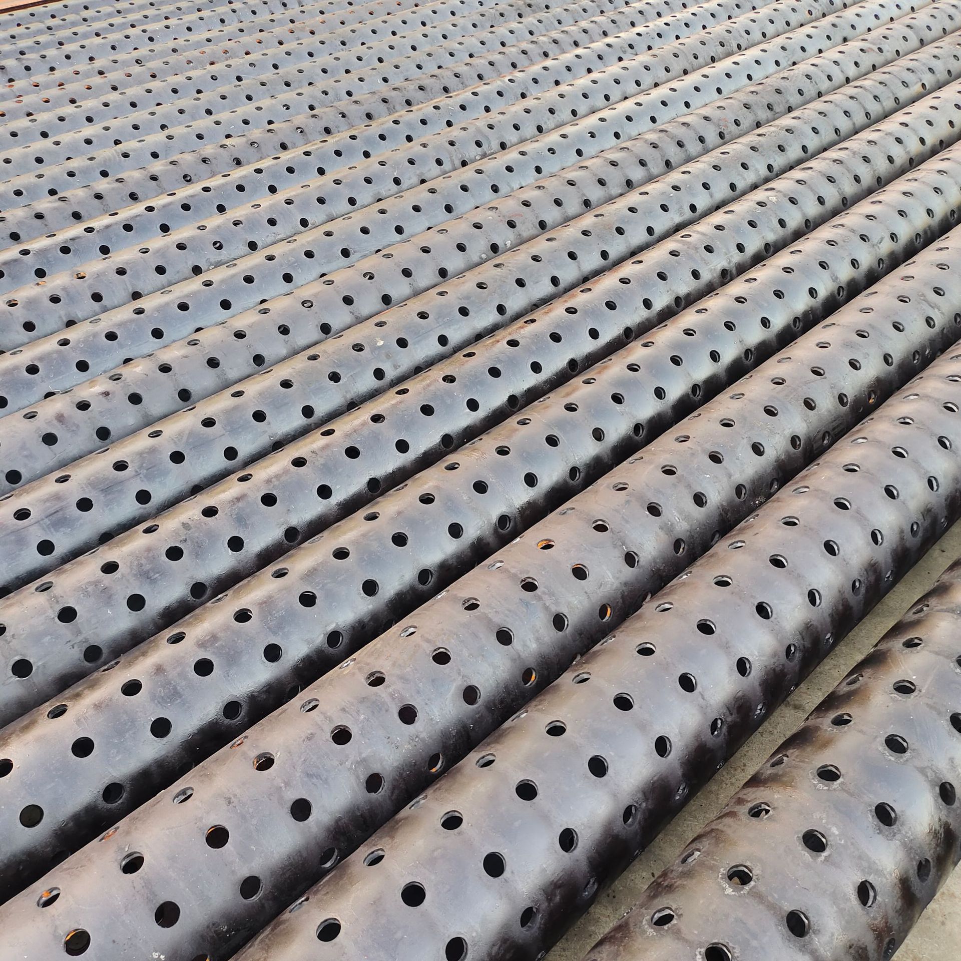 600螺旋圆孔滤水管 井壁管 花管 降水井管 地铁降水管 基坑降水管