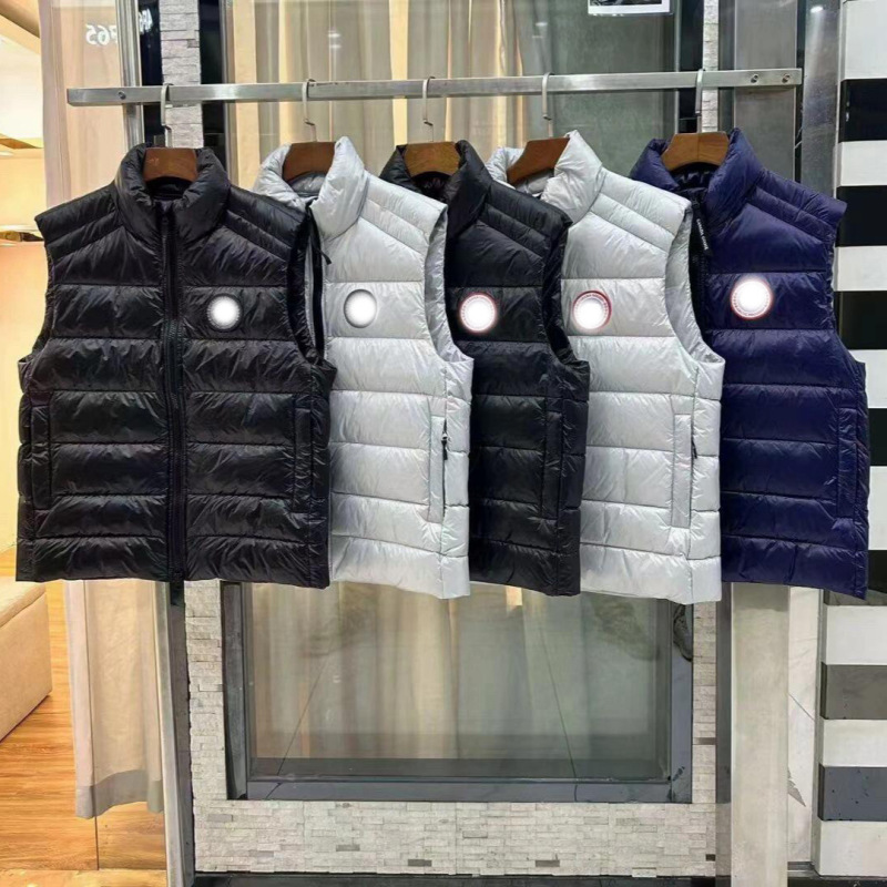 Goose 2229 Vest Jacket for Men and Women, Couple's Luxury High-End New Style Shiny Winter Trendy Brand down Jacket Goose 2229 Vest Jacket for Men and Women, Couple's Luxury High-End New Style Shiny Winter Trendy Brand down Jacket