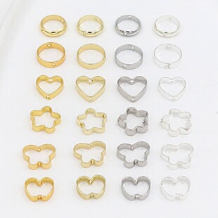 �߱�ɫ14K����ֱͨ�׊A������hͨ�׽�Ȧdiy������Ʒ������l