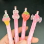 减负少女可爱糖果黑色笔