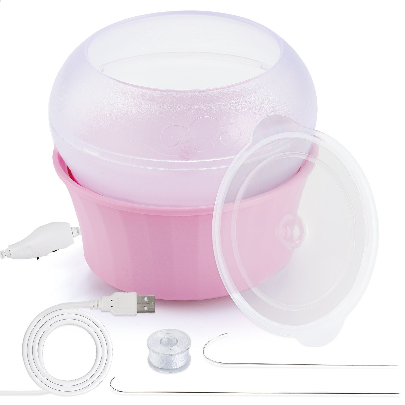 Nueva máquina de abalorios eléctrica de comercio exterior, enhebrador de abalorios automático, herramienta de abalorios de bricolaje, enhebrador de abalorios