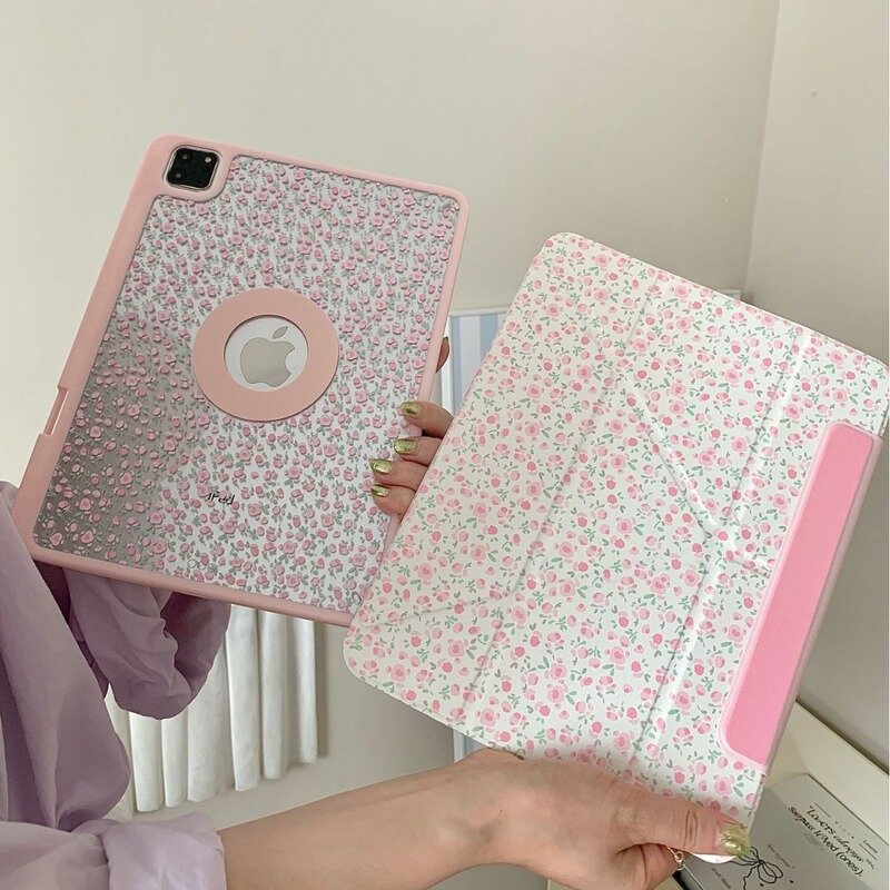 Suitable for ipad protective case air5 flat case 2024Pro separation Y folding mini6 magnetic 13 inch flip cover