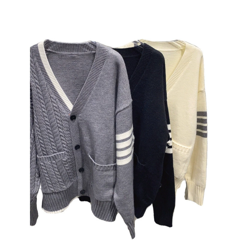 Woolen cardigan, jacket, western style