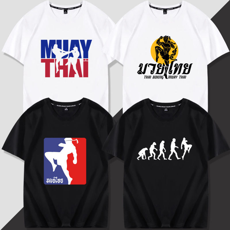 Tony Jia Thai Style Niche T-shirt Muay Thai Short-sleeved Training Clothes T-shirt Half-sleeved Bottoming Shirt