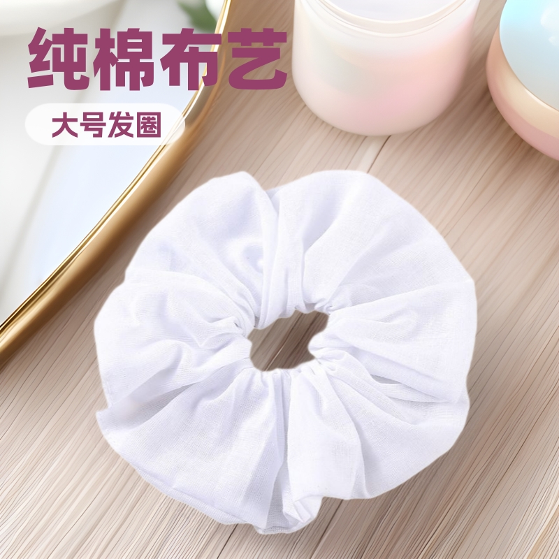 제조사 직배송, 해외배송 가능, 순면 원단 심플 대형 헤어밴드, 여성용 머리끈, 포니테일, 고급 헤어끈 도매
