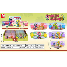儿童益智水机套圈圈游戏机童年怀旧掌上按压水中套圈游戏机玩具