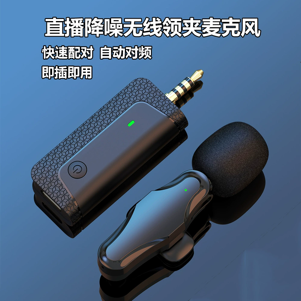 Новый k35Pro One Drag Two Беспроводной микрофон для ноутбука Короткое видео Живая запись Радио Умный микрофон с шумоподавлением