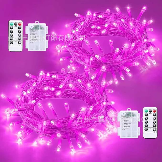 Tira de Luces LED Decorativas de Exterior Impermeable IP43, Control Remoto para Decoración Festiva y Jardín image 3