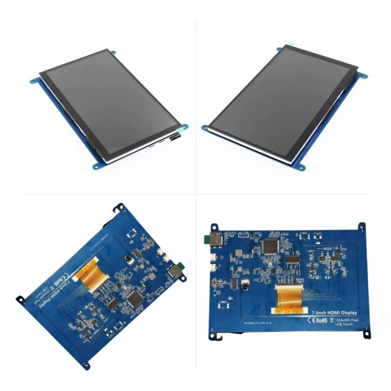 Touch LCD display, 7 inch, 1024x, x600, touch screen