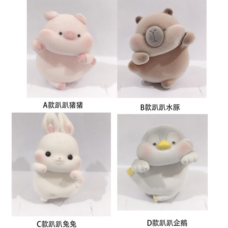 Creative Cute Healing Partner Vinyl Ornaments Trendy Toy Dolls Desktop Ornaments Holiday Gifts Dropshipping