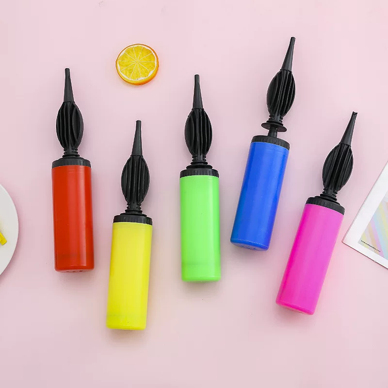 Balloon, handheld air pump, big small swimming ring
