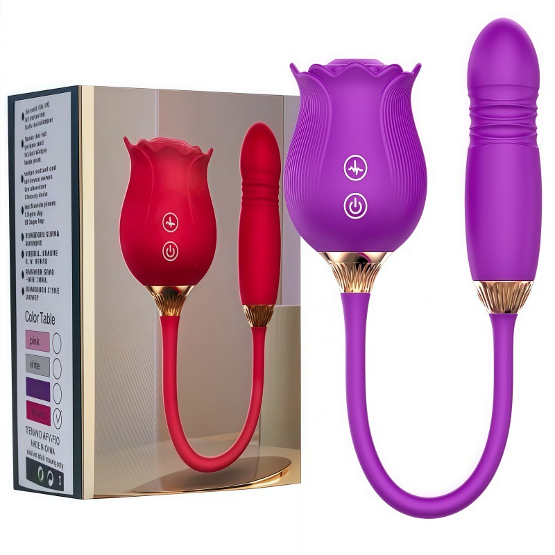 Explosión de la cabeza de la esclava, huevo, lengua, varilla de vibración, masturbadores femeninos, artículos sexuales para adultos image 14