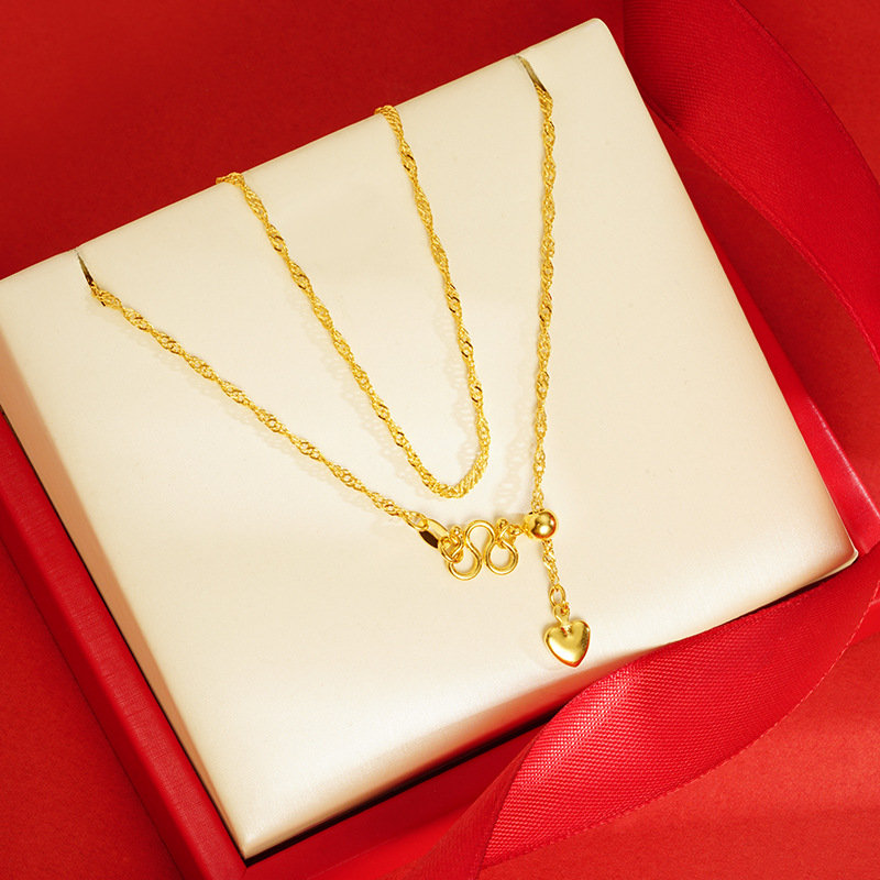 Vietnam oro collar cadena todo partido DIY accesorios de la joyería cadena simple estilo chino accesorios a juego al por mayor