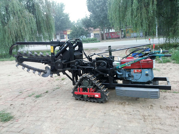 手扶式履带开沟机 (2)