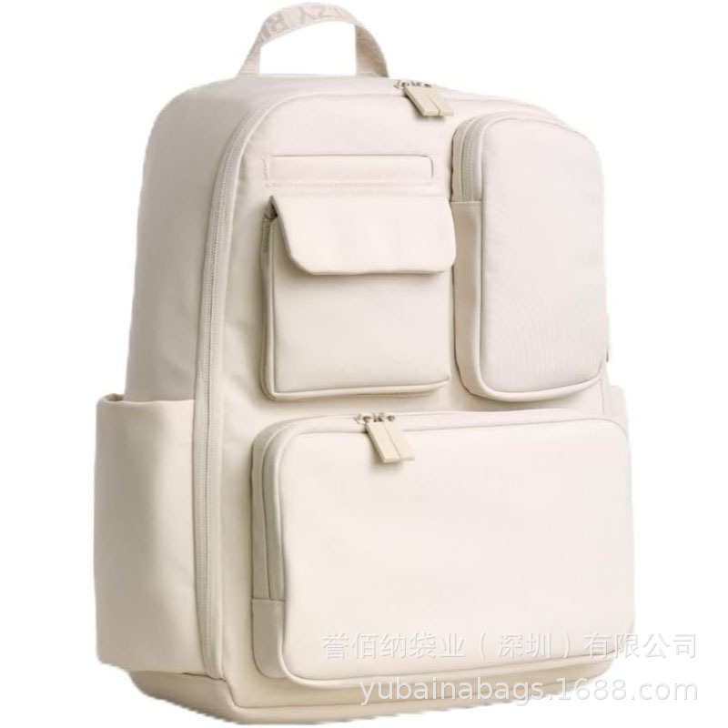 Mother and Baby Bag, Mommy Bag, Practical Diaper Bag for Going Out, Backpack, Multi-Pocket Trolley Cover, Stroller with Changing Pad