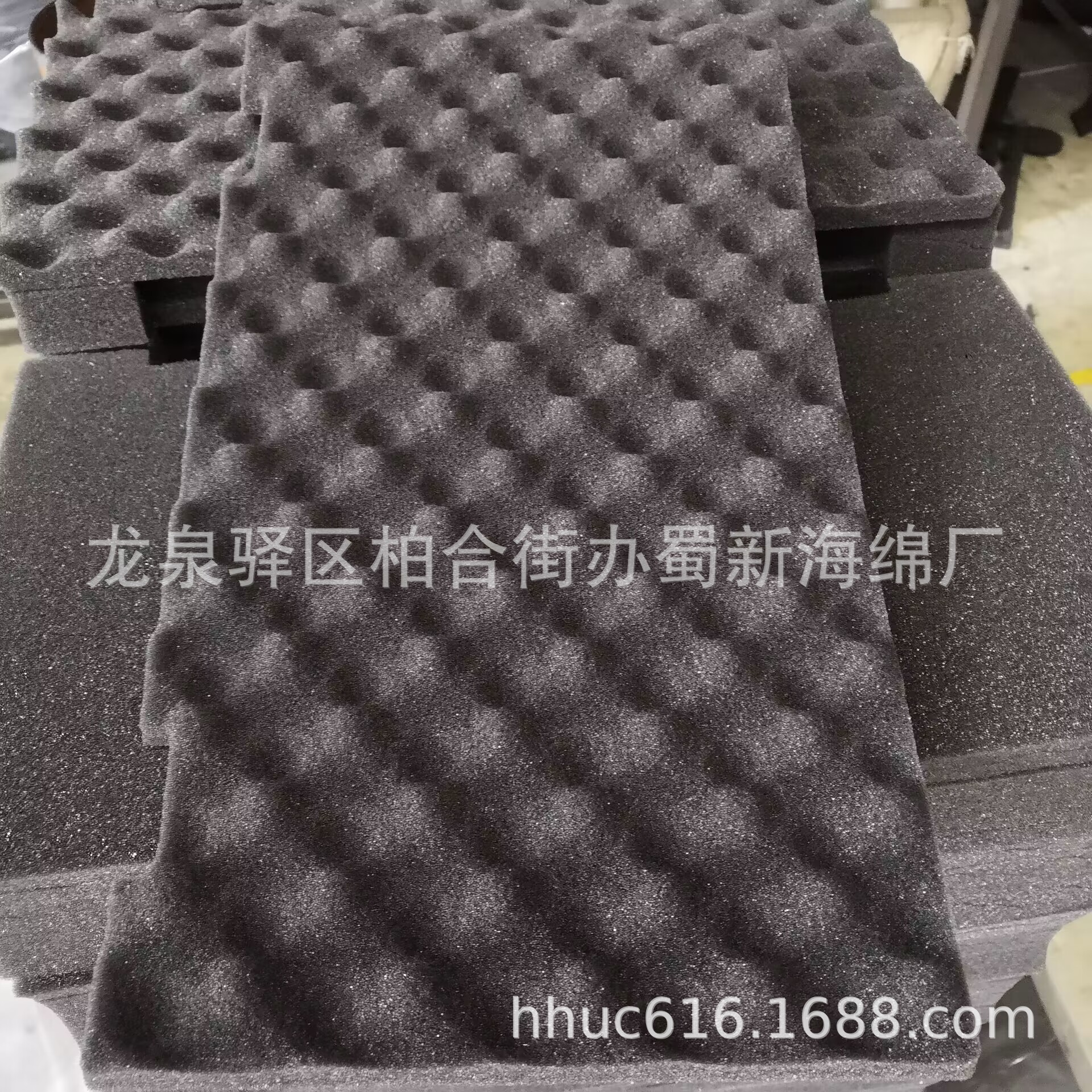 产品防护内衬海绵/箱子上盖防撞鸡蛋棉/波浪状成型内托聚氨酯海绵