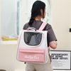 Capacious handheld breathable backpack to go out