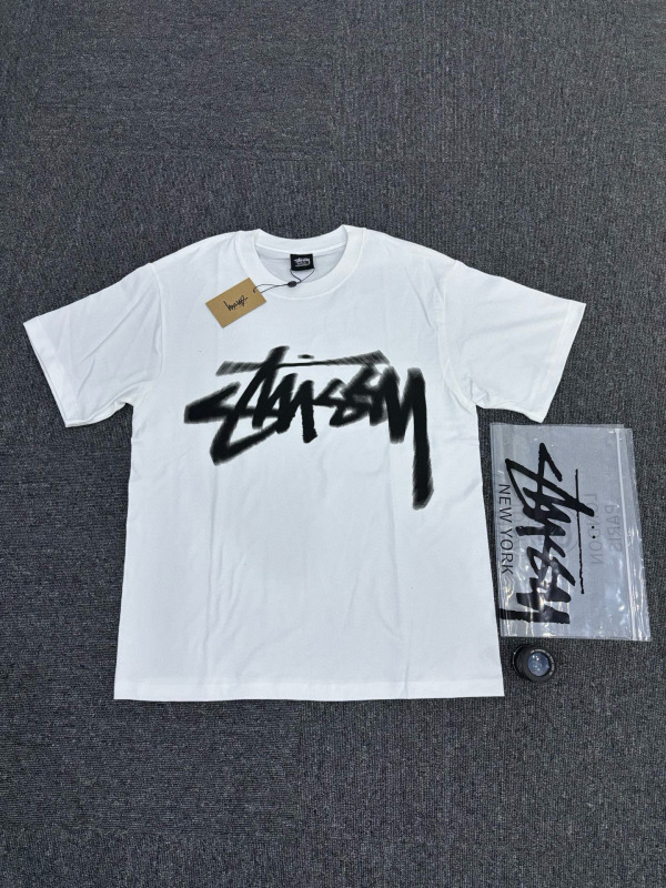 夏スティス スティス 2025 新しいメンズとレディース半袖 Tシャツメンズルーズヘビーウェイト高品質 Tシャツプリント|undefined