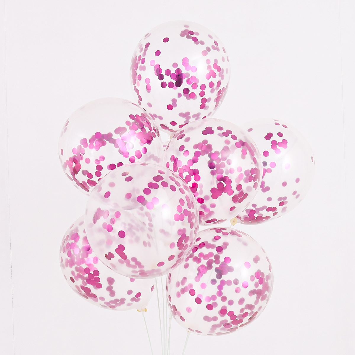 Gros ballons ronds en latex, nuances de macarons violets, parfaits pour les inaugurations, les mariages, les anniversaires, les premiers anniversaires._voghion.com