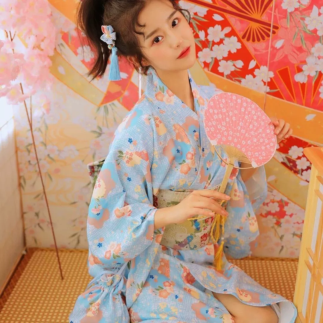Japanese multicoloured bathrobe, dress